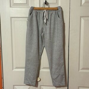 Athletic joggers.